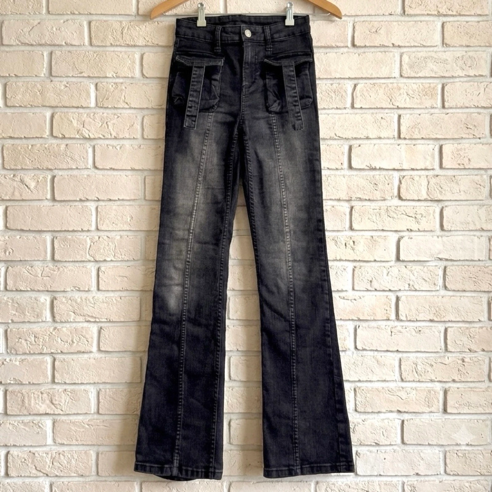 Vaqueros Bershka efeito desgastado – photo 2